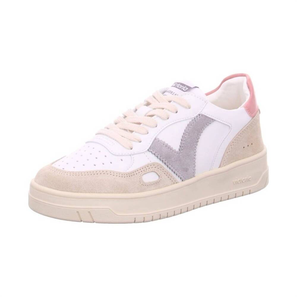 NEW VICTORIA girl's rosa sneaker in beige